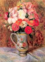 William James Glackens - Flowers in a Quimper Pitcher